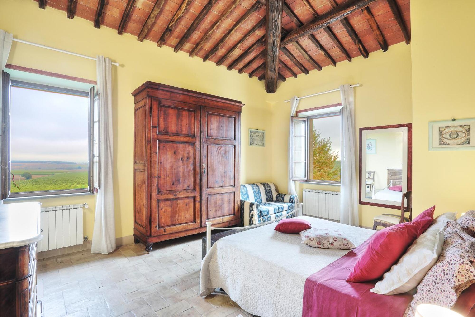 Podere Il Belvedere su Cortona Castiglion Fiorentino Eksteriør bilde
