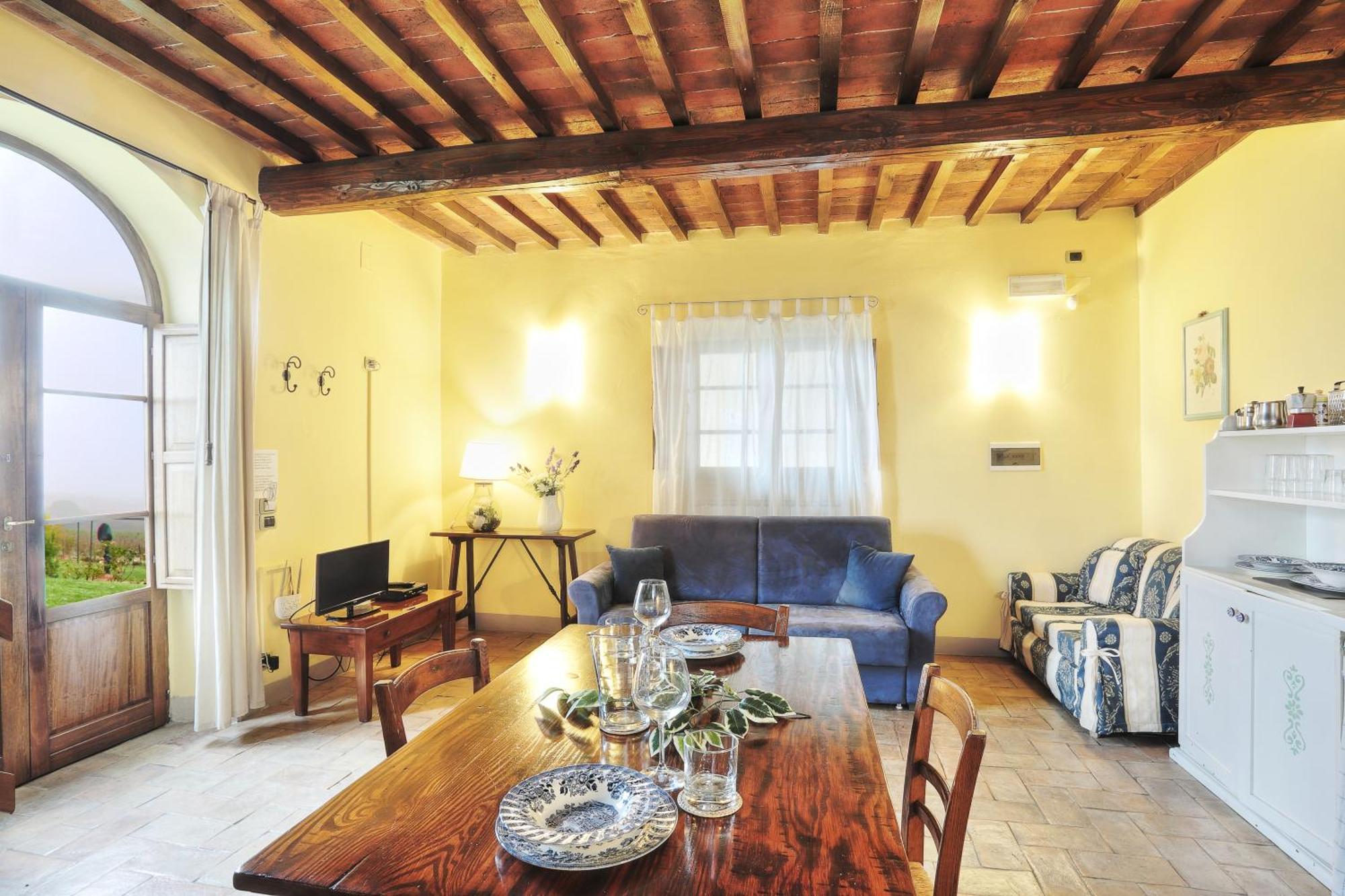 Podere Il Belvedere su Cortona Castiglion Fiorentino Eksteriør bilde