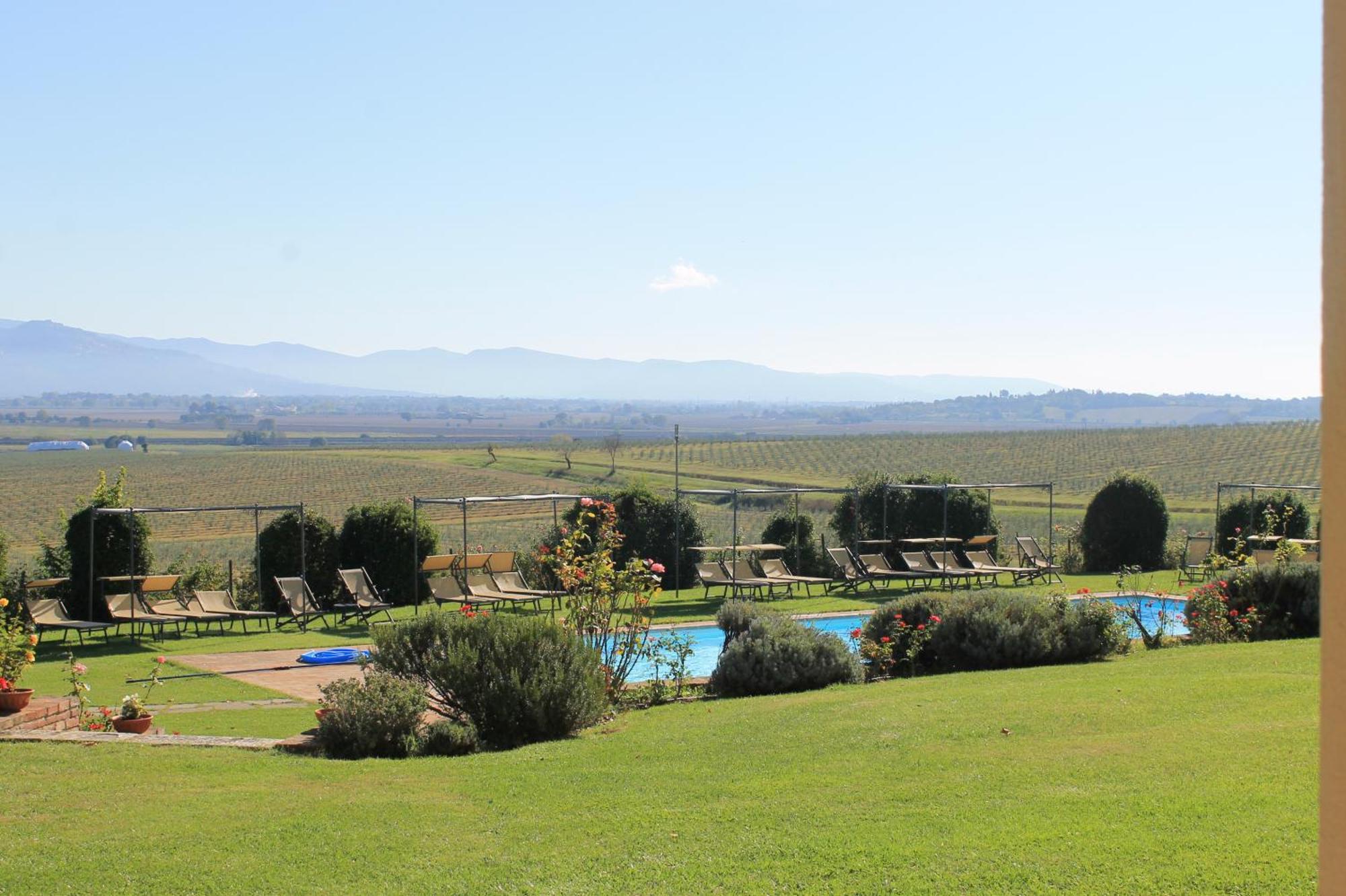Podere Il Belvedere su Cortona Castiglion Fiorentino Eksteriør bilde