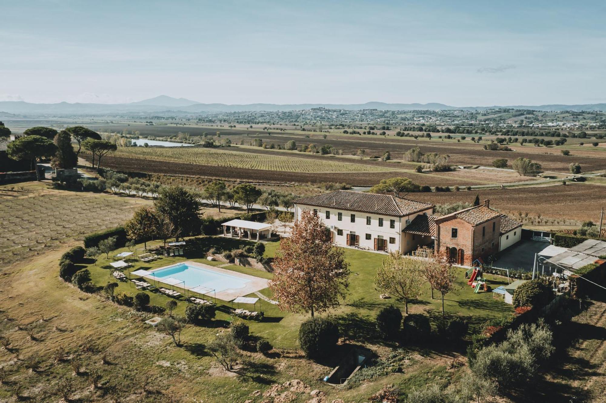 Podere Il Belvedere su Cortona Castiglion Fiorentino Eksteriør bilde